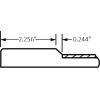 Thermofoil Cabinet Front (3/4") - Shaker Profile - Image 2