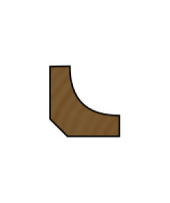 Hardwood - Cove Moulding (3/4"H x 3/4"L)(8FT)