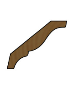 Hardwood - Crown Moulding 2 (3"H x 3"L)(8FT)