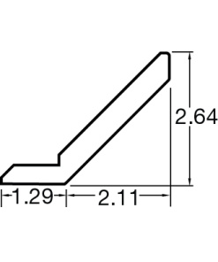 Thermofoil - Straight Crown Moulding (8FT)