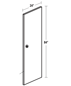 MDF - Fridge Panel (24-3/4"W x 84"H x 3/4")