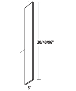 Filler Strip - (3"W x 30/40/96"H)