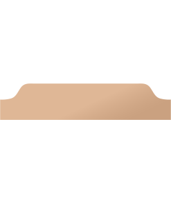 MDF- Decorative Moulding (1-1/2" x 5/16") (8FT)