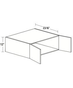 12" High Refrigerator Wall