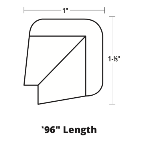 Outside Corner Moulding (8FT)