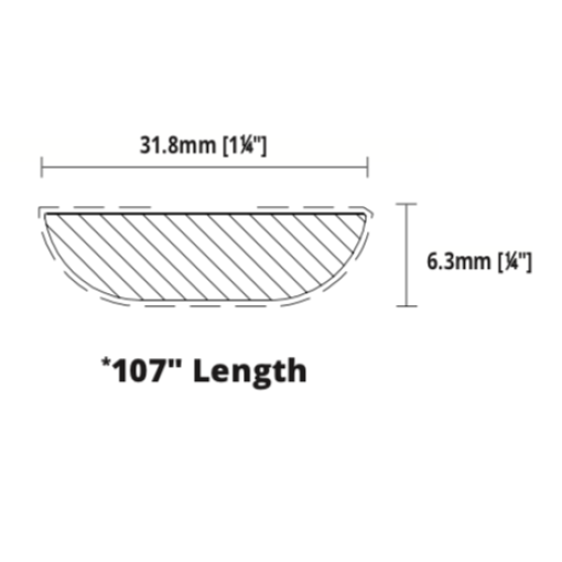 Batten Moulding (107")