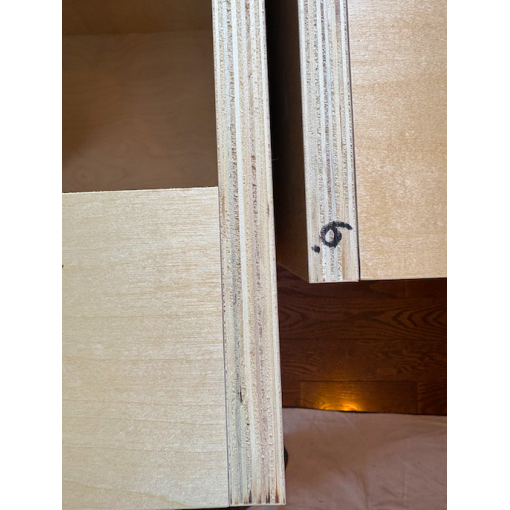 2-Door / 3-Drawer Utility Hutch - Birch Plywood - Cabinet Box Only - Image 2