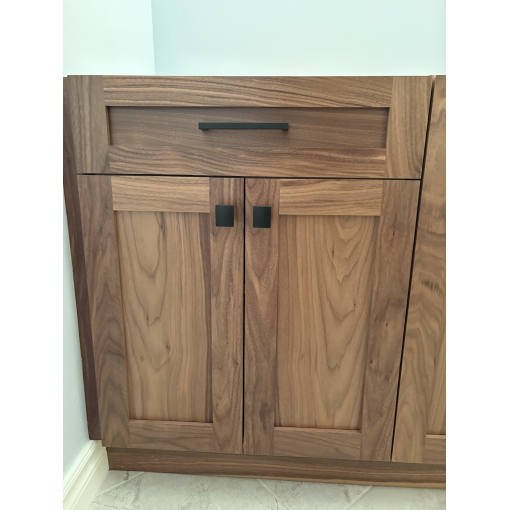 Sink Base - White Melamine Box - Hardwood Doors - Image 4