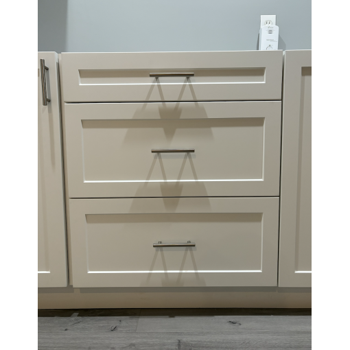 2-Door / 3-Drawer Utility Hutch - Birch Plywood Box - Thermfoil Doors - Image 6