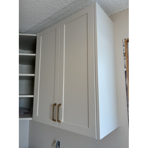 2-Door Wall - Birch Plywood Box - Thermofoil Doors (26-42"H) - Image 8